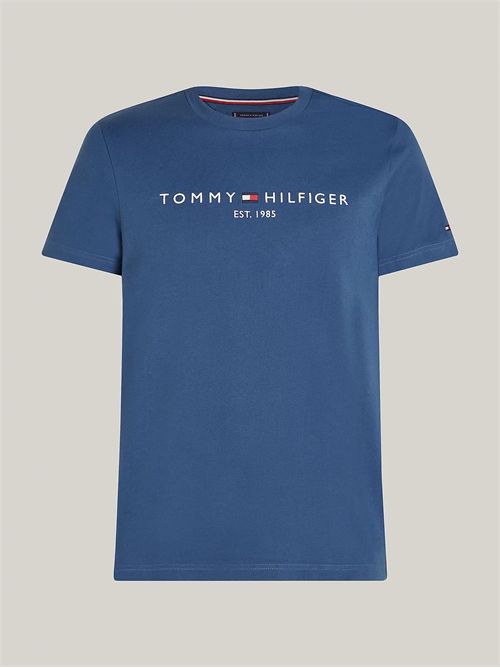 t-shirt uomo blu TOMMY HILFIGER | MW0MW11797DBZ